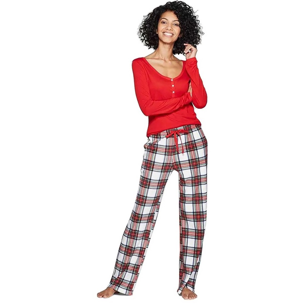 Stars Above Red Cozy Pajama 2-Piece Set – NWT